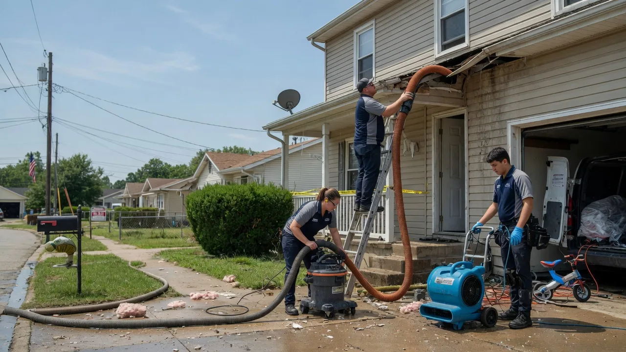 Water Damage Restoration in Portland, AR near me